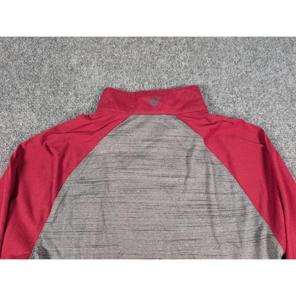 Texas Rangers Levelwear 1/4 Zip Pullover Womens Small Gray Performance Baseball‎ - Picture 9 of 9